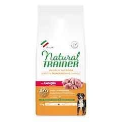 Natural Trainer Sensitive Adult Medium & Maxi mit Kaninchen