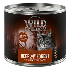 Wild Freedom Adult drėgnas maistas katėms, ekonominė pakuotė 12 x 200 g — 3 nuotrauka