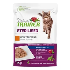NT Cat Sterilised Turkey konservai katėms su kalakakutiena 85g