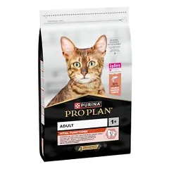 Purina Pro Plan Adult 1+ Vital Functions Sausas pašaras suaugusioms katėms su lašiša, 10 kg