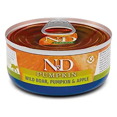 FARMINA N&D PUMPKIN – CAT Wet Wild Boar Pumpkin&Apple ADULT 70 g (pak.24)