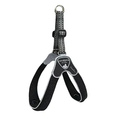 Coralpina Cinquetorri Harness Dark - lengvas tinklelio petnešos mažiems ir vidutiniams šunims