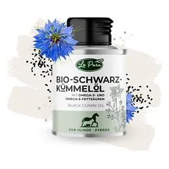 LaPura Bio-Schwarzkümmelöl für Hunde und Pferde