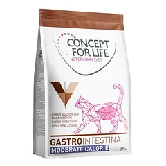 Concept for Life Veterinary Diet Gastrointestinal Moderate Calorie sausas maistas katėms, > 10 kg — 2 nuotrauka