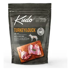 Kudo Turkey&Duck Senior Light sausas maistas vyresniems šunims