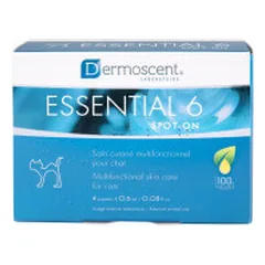 Dermoscent Essential 6 – lašai odai ir kailiui katėms