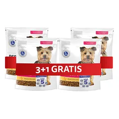 PERFECT FIT Adult 1+ visavertis sausas pašaras mažų veislių suaugusiems šunims, turintis daug vištienos, 4 x 825 g, 3+1 GRATIS.