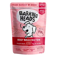 Barking Heads Beef Waggington konservai šunims, 300 g, 5 x 300 g — 2 nuotrauka