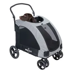 Nomad Tales Spirit vežimėlis augintiniams, stone, Dideliems 26–45 kg — 4 nuotrauka