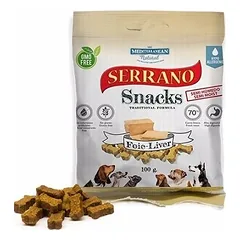 Serrano Snack for Dog Liver skanėstai šunims, 100 g — 2 nuotrauka
