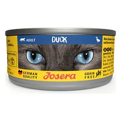 Josera Wet Cat Duck konservai suaugusioms katėms su antiena, 85 g