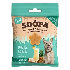 SOOPA Paw-Na Colada skanėstai šunims Dog Treats, 50g — 2 nuotrauka