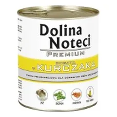 Konservai šunims su vištiena Dolina Noteci Premium 800 g
