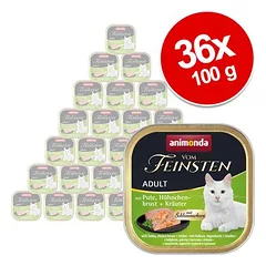 Megapack animonda vom Feinsten Adult mit Schlemmerkern 36 x 100 g