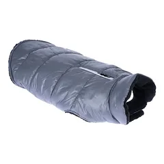 zooplus Basics paltas šunims su atšvaitiniu užtrauktuku, Dideliems 26–45 kg — 2 nuotrauka