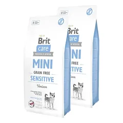 BRIT CARE Mini Grain-Free Sensitive 2x400g