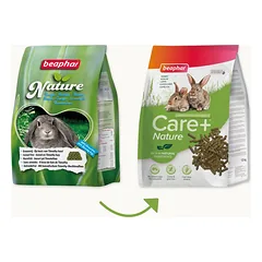 BEAPHAR-Care+ Rabbit 1,5 kg - Super Premium pašaras suaugusiems triušiams