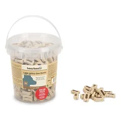 Beeztees Duo Bones su ėriena ir ryžiais, skanėstai šunims 500 g