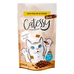 Catessy traškūs skanėstai katėms, ekonominė pakuotė 5 x 65 g, 50 - 79 g — 2 nuotrauka