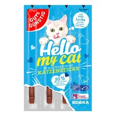 Skanėstas katėms pagaliukai su lašiša, 10x5 g