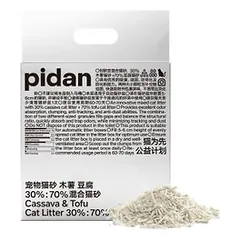pidan Tapioka- & Tofu-Katzenstreu, 1 × 2.4 kg — 2 nuotrauka