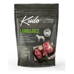Kudo Lamb & Rice Medium Maxi Adult sausas pašaras su ėriena ir ryžiais šunims - Pet24