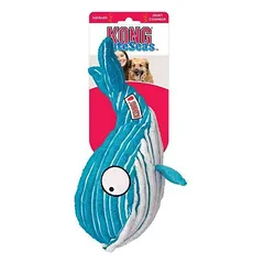 KONG CUTESEAS WHALE patvarus pliušinis žaislas šunims įv. dydžių