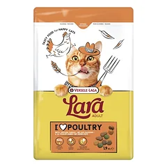 VERSELE-LAGA Lara Adult Turkey & Chicken 1.9kg - suaugusių kačių maistas su vištiena ir kalakutiena