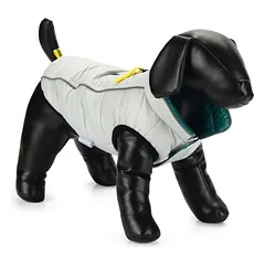 Beeztees Hundemantel Maly grau-grün
