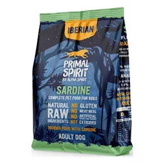 Primal Spirit Iberian Sardine sausas pašaras su sardine šunims - Pet24