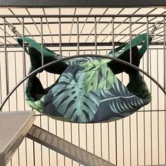 TIAKI Jungle Collection hamakas smulkiems gyvūnams, Dydis S: apie L 35 x B 35 cm — 3 nuotrauka