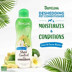 TropiClean Lime & Cocoa Butter Kondicionierius šėrimosi Kontrolei Šunims ir Katėms — 3 nuotrauka