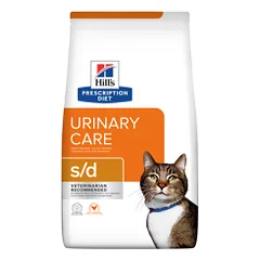 Hill's s/d Urinary Care sausas maistas katėms su vištiena, 1,5 kg