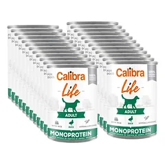 CALIBRA Dog Life Adult Duck with Rice 24x400g