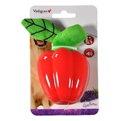 VADIGRAN TPR Red Peper kramtukas paprika šuniui 12cm — 2 nuotrauka