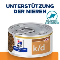Hill's Prescription Diet k/d Kidney Care Ragout mit Thunfisch & zugefügtem Gemüse