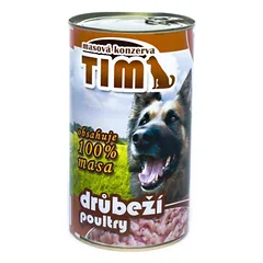 Timas šuo paukštiena, konservuoti 1200 g
