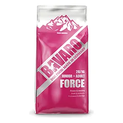 Bavaro Force 28/16 sausas pašaras šunims, 18kg