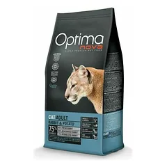 OPTIMANOVA Cat Adult GF Rabbit & Potato 8kg