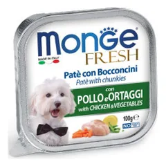 Monge Fresh konservai su vištiena ir daržovėmis šunims