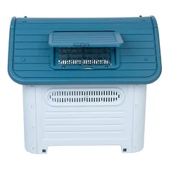 zooplus Basics plastikinė šunų būda, B 72 x T 87 x H 75 cm — 4 nuotrauka