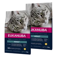 EUKANUBA Cat Adult All Breeds Top Condition Chicken & Liver 20 kg (2 x 10 kg)