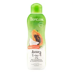 TropiClean Papaya & Coconut šampūnas ir kondicionierius augintiniams photo