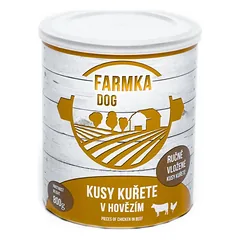 FARMKA dog su vištiena skardine 800 g