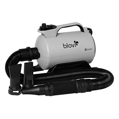 Blovi Vulcano Grey Džiovintuvas 2600W - stalinis džiovintuvas su jonizacija, sklandžiu oro srauto reguliavimu ir dviejų pakopų temperatūros kontrole — 1 nuotrauka