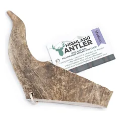 Danieliaus ragas šunims – Highland Fallow Antler – M dydis 76–150 g — 2 nuotrauka