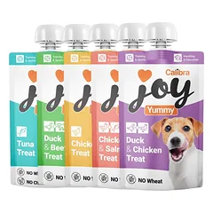 CALIBRA Joy Dog Yummy Mėsos Pasta Rinkinys Šunims Skonių Mišinyje 5 x 100g