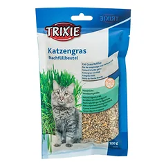 Trixie Regular Grass natūrali užauginama žolė katėms, 100 g
