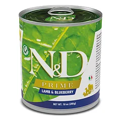 FARMINA N&D PRIME - DOG Wet Lamb&Blueberry ADULT 285 g (pak.6)