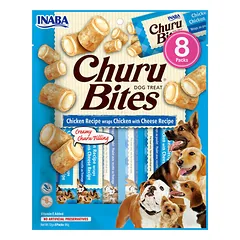Churu Dog Bites Chicken wraps with Cheese 8x96 g
